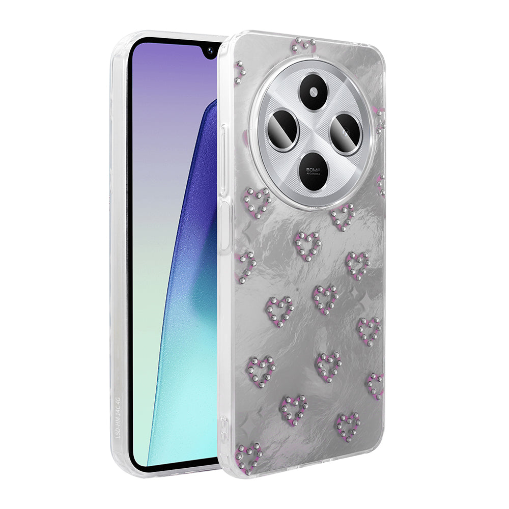 Xiaomi Redmi 14C 4G Kılıf Kamera Korumalı Figürlü Zore Ponti Silikon Kapak