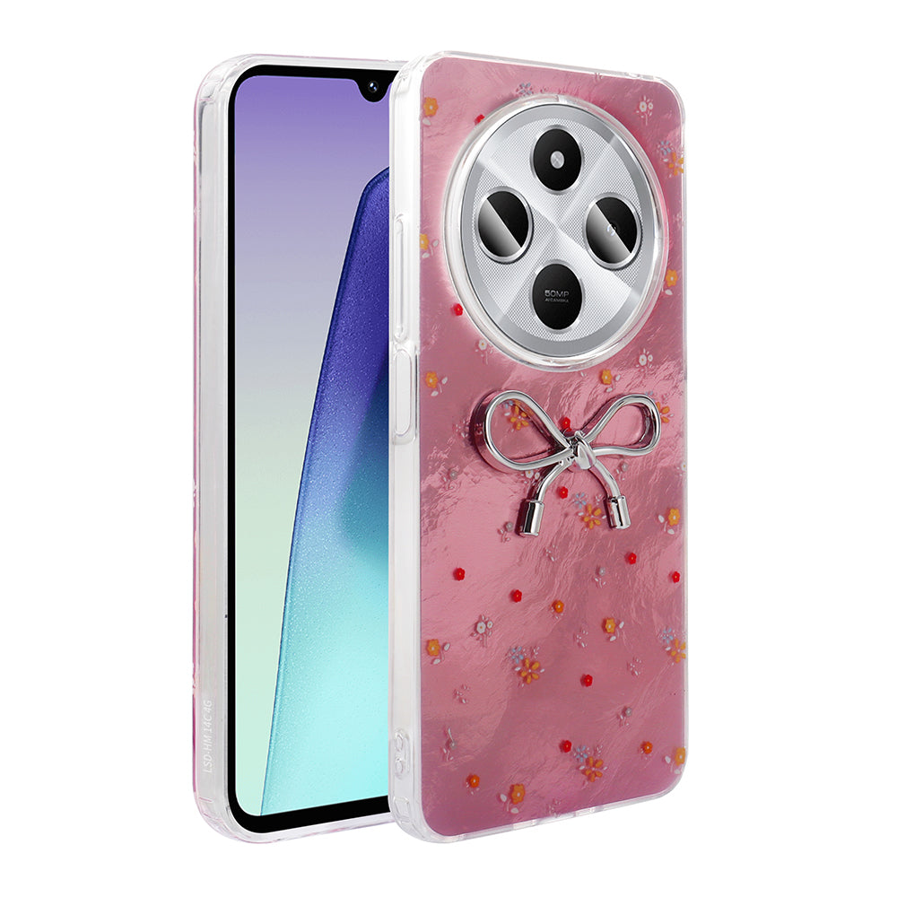 Xiaomi Redmi 14C 4G Kılıf Kamera Korumalı Figürlü Zore Ponti Silikon Kapak