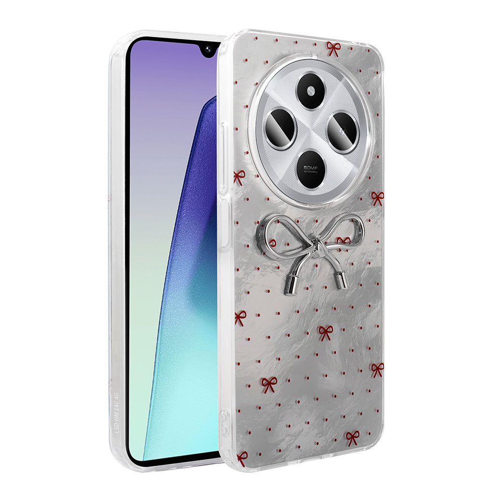 Xiaomi Redmi 14C 4G Kılıf Kamera Korumalı Figürlü Zore Ponti Silikon Kapak