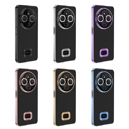 Xiaomi Redmi 14C 4G Kılıf Kamera Korumalı Logo Gösteren Zore Omega Kapak