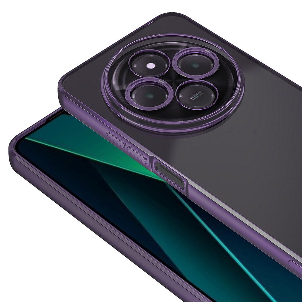 Xiaomi Redmi 14C 4G Kılıf Kamera Korumalı Logo Gösteren Zore Omega Kapak