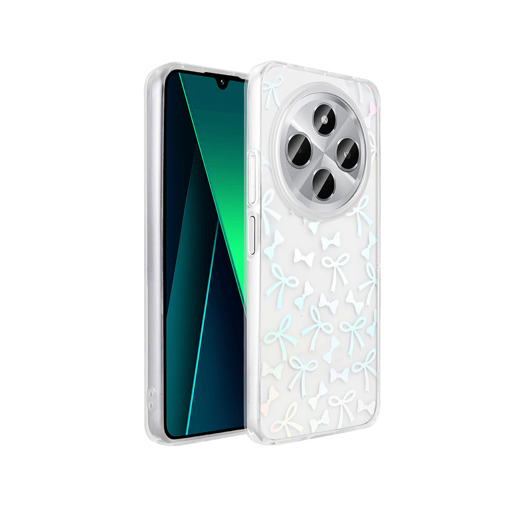 Xiaomi Redmi 14C 4G Kılıf Şeffaf Figürlü Zore Folk Sert Kapak