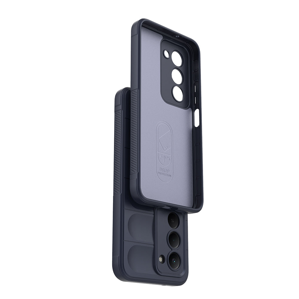 Xiaomi Redmi 15 Kılıf Esnek TPU Oyuklu Arka Yüzey Tasarımlı Zore Etnik Silikon Kapak