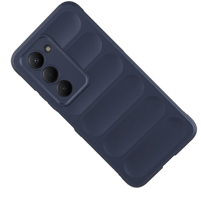 Xiaomi Redmi 15 Kılıf Esnek TPU Oyuklu Arka Yüzey Tasarımlı Zore Etnik Silikon Kapak