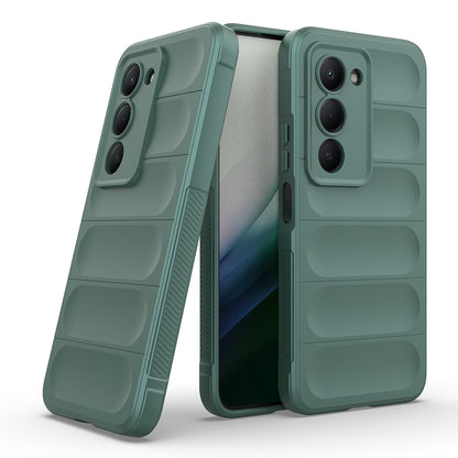 Xiaomi Redmi 15 Kılıf Esnek TPU Oyuklu Arka Yüzey Tasarımlı Zore Etnik Silikon Kapak