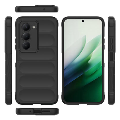 Xiaomi Redmi 15 Kılıf Esnek TPU Oyuklu Arka Yüzey Tasarımlı Zore Etnik Silikon Kapak