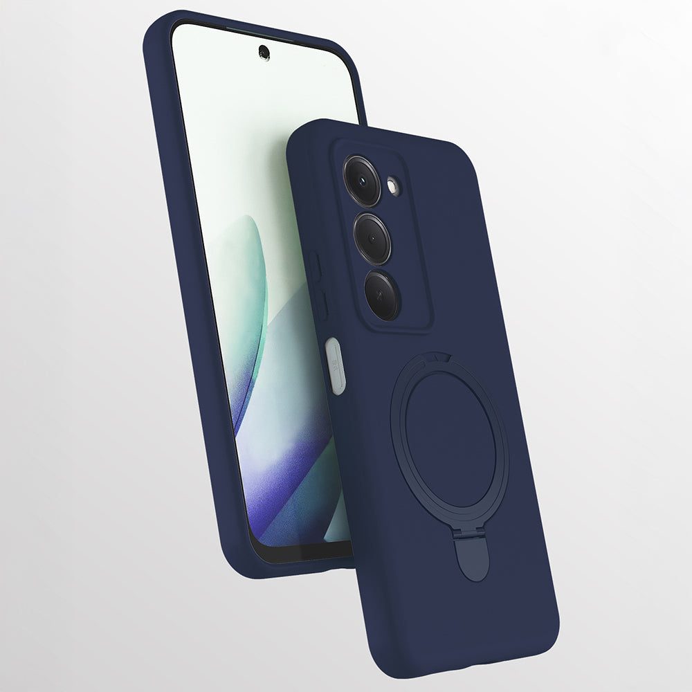 Xiaomi Redmi 15 Kılıf M-safe Şarj Özellikli Standlı Zore Samara Kapak