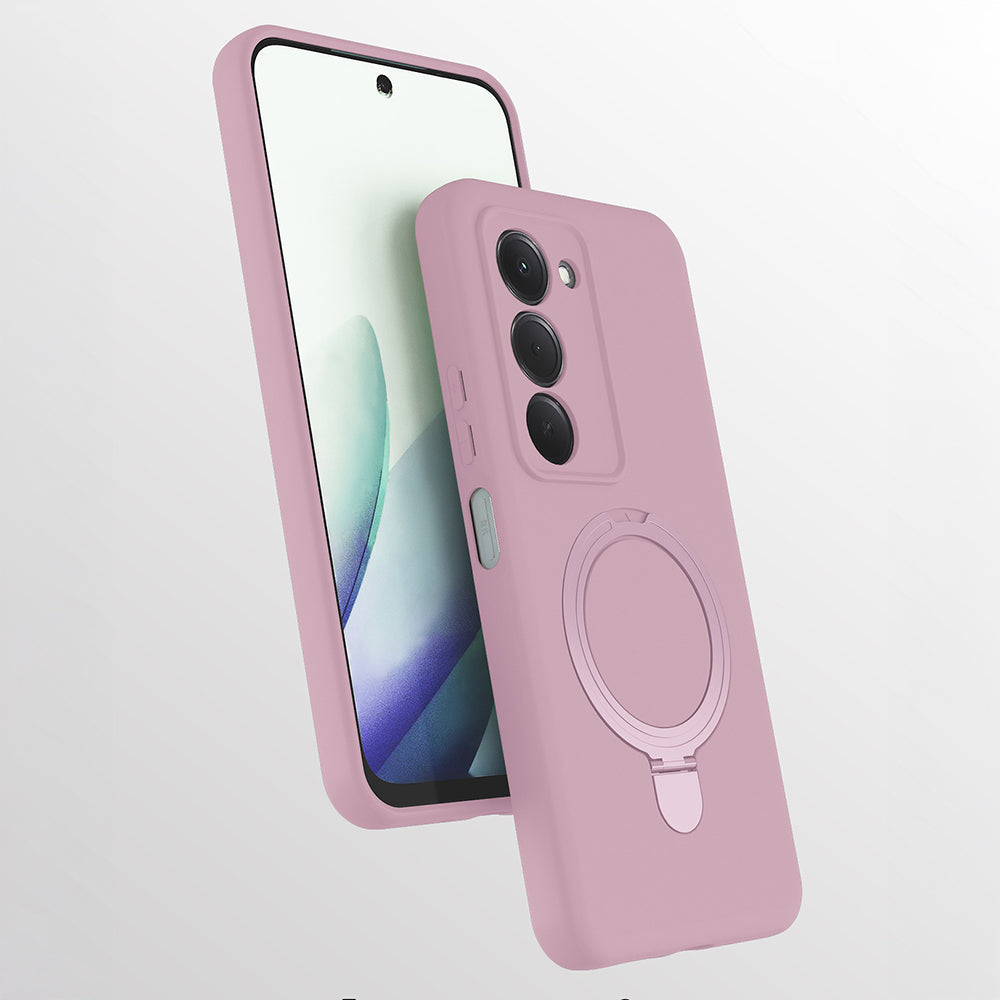 Xiaomi Redmi 15 Kılıf M-safe Şarj Özellikli Standlı Zore Samara Kapak