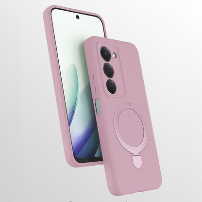 Xiaomi Redmi 15 Kılıf M-safe Şarj Özellikli Standlı Zore Samara Kapak