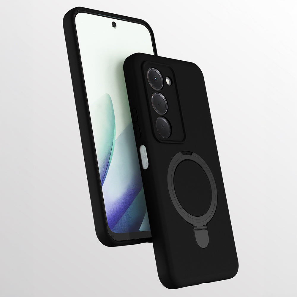 Xiaomi Redmi 15 Kılıf M-safe Şarj Özellikli Standlı Zore Samara Kapak