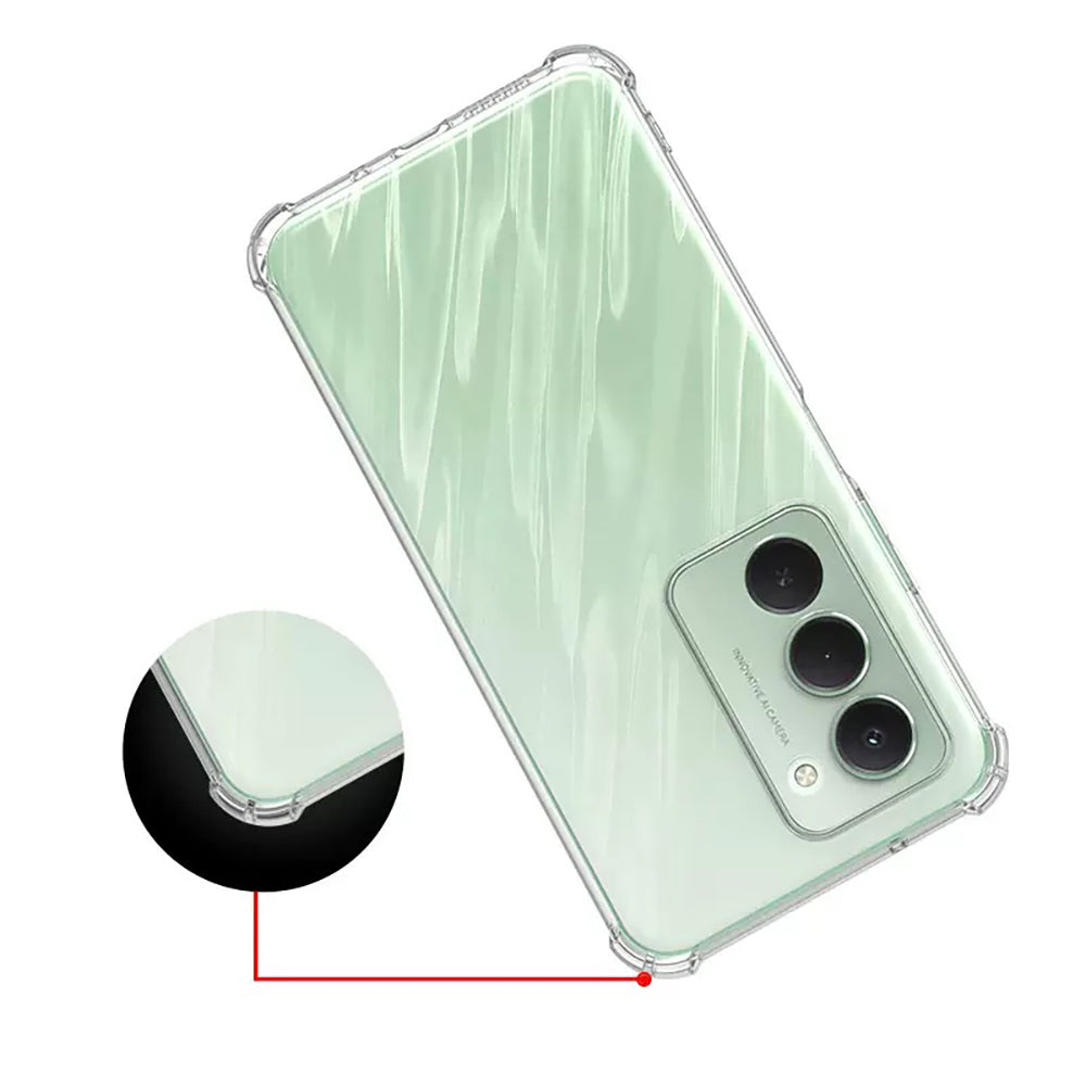 Xiaomi Redmi 15 Kılıf Zore 2mm Anti Shock Silikon