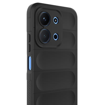 Xiaomi Redmi 15C 4G Kılıf Esnek TPU Oyuklu Arka Yüzey Tasarımlı Zore Etnik Silikon Kapak