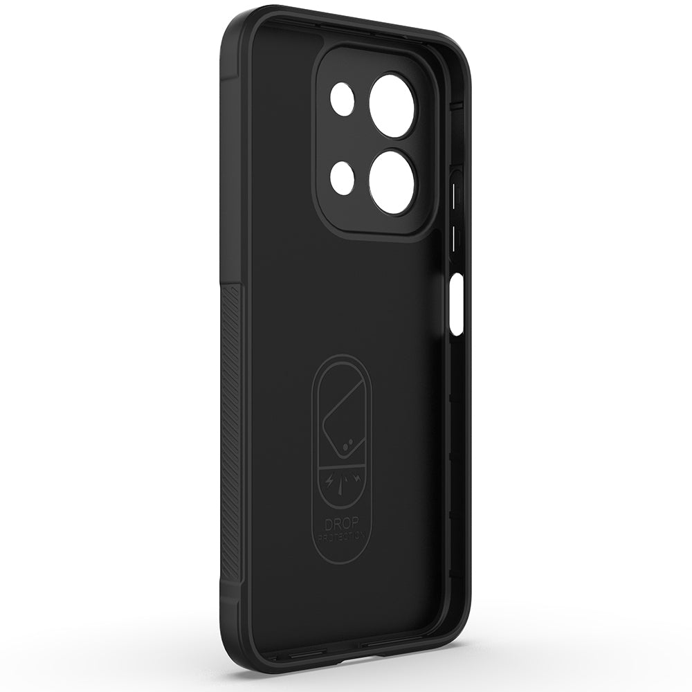 Xiaomi Redmi 15C 4G Kılıf Esnek TPU Oyuklu Arka Yüzey Tasarımlı Zore Etnik Silikon Kapak