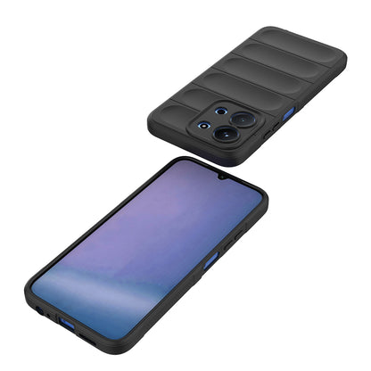 Xiaomi Redmi 15C 4G Kılıf Esnek TPU Oyuklu Arka Yüzey Tasarımlı Zore Etnik Silikon Kapak