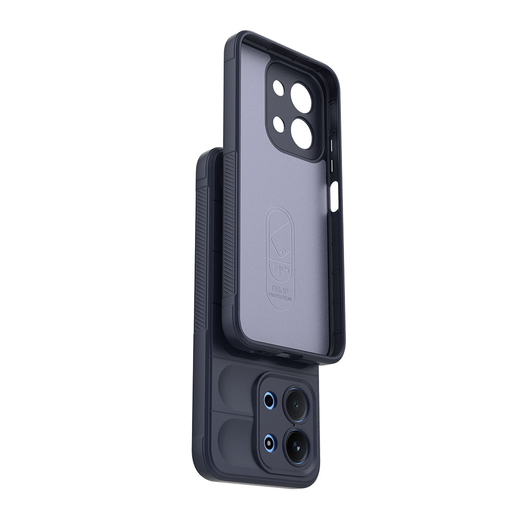 Xiaomi Redmi 15C 4G Kılıf Esnek TPU Oyuklu Arka Yüzey Tasarımlı Zore Etnik Silikon Kapak