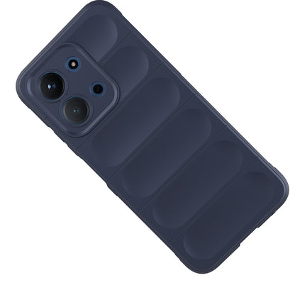 Xiaomi Redmi 15C 4G Kılıf Esnek TPU Oyuklu Arka Yüzey Tasarımlı Zore Etnik Silikon Kapak