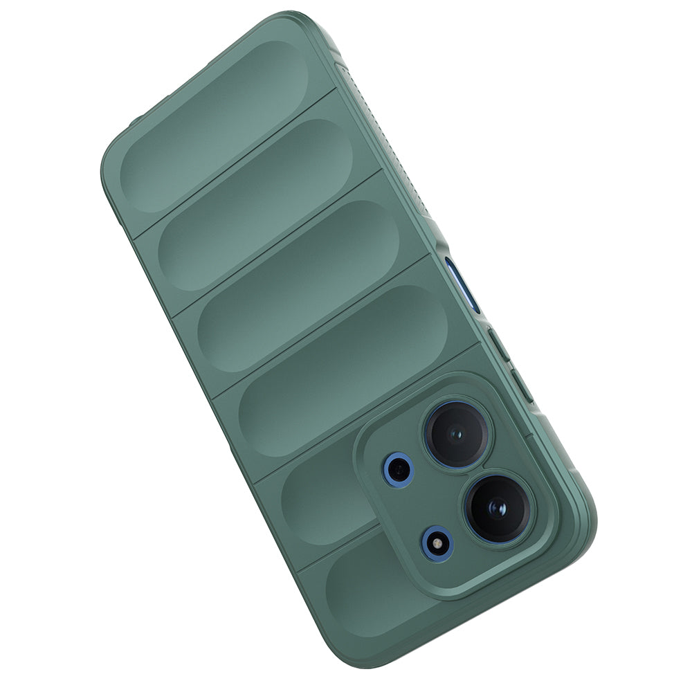 Xiaomi Redmi 15C 4G Kılıf Esnek TPU Oyuklu Arka Yüzey Tasarımlı Zore Etnik Silikon Kapak