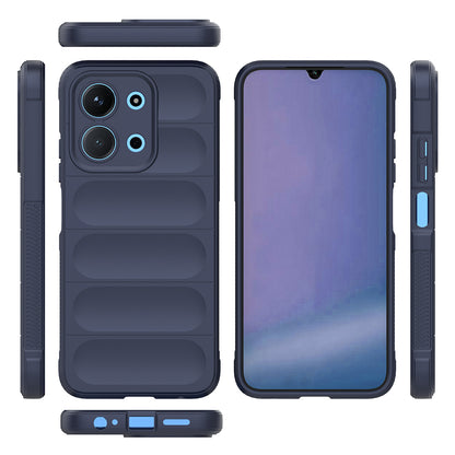 Xiaomi Redmi 15C 4G Kılıf Esnek TPU Oyuklu Arka Yüzey Tasarımlı Zore Etnik Silikon Kapak