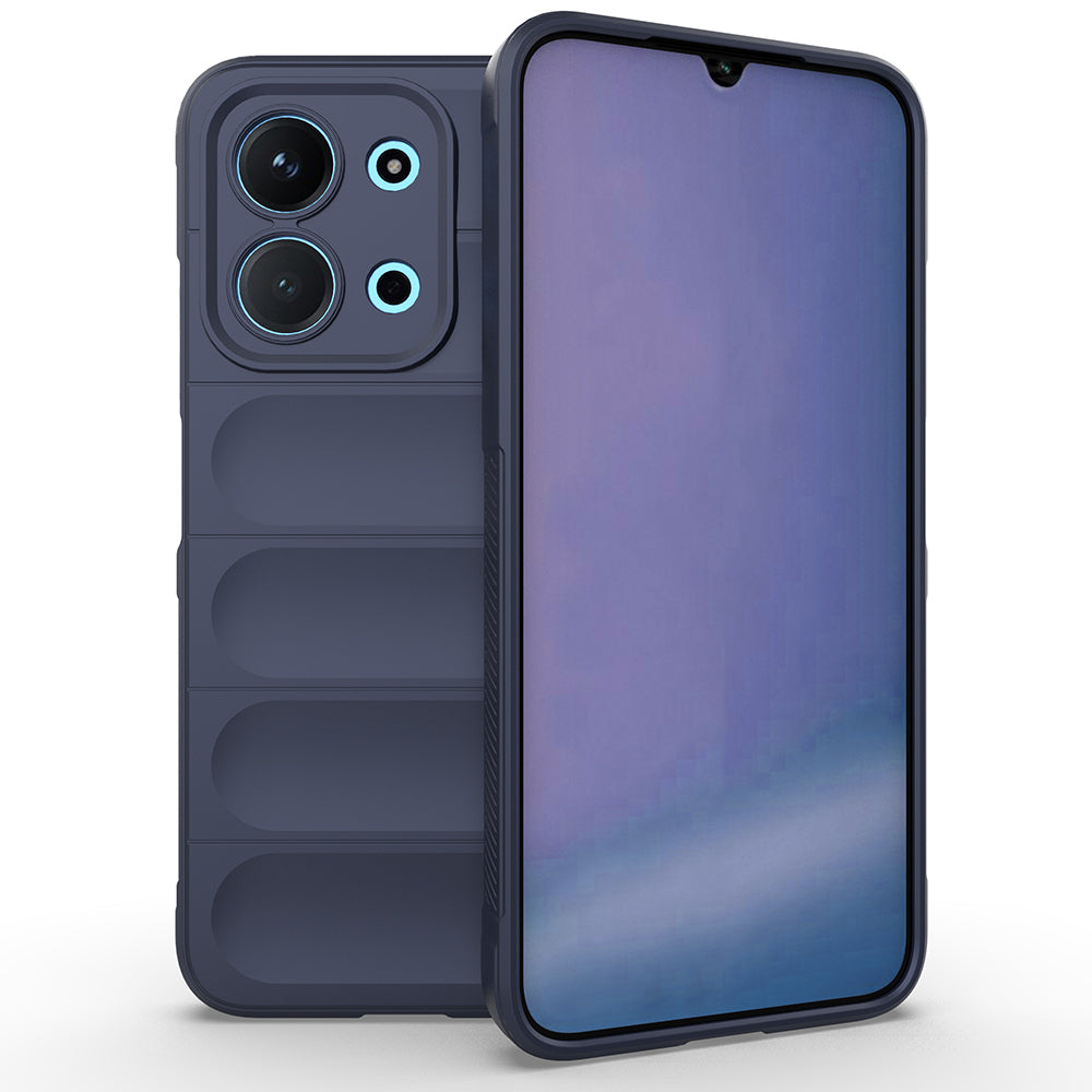 Xiaomi Redmi 15C 4G Kılıf Esnek TPU Oyuklu Arka Yüzey Tasarımlı Zore Etnik Silikon Kapak