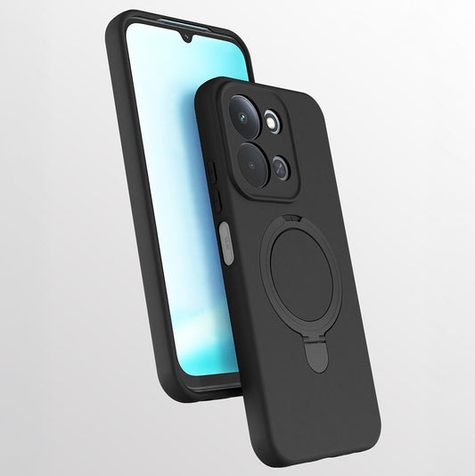 Xiaomi Redmi 15C Kılıf M-safe Şarj Özellikli Standlı Zore Samara Kapak