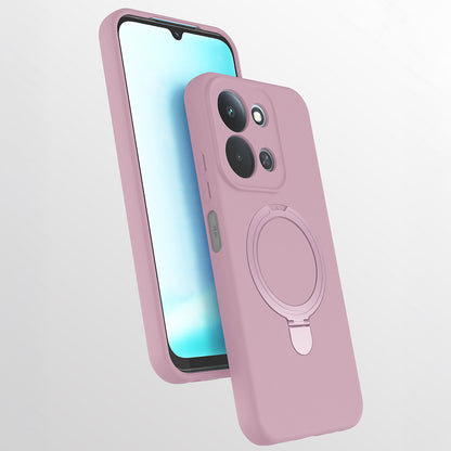 Xiaomi Redmi 15C Kılıf M-safe Şarj Özellikli Standlı Zore Samara Kapak