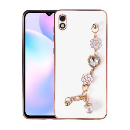 Xiaomi Redmi 9A Kılıf El Tutamaçlı Kamera Korumalı Zore Taka Silikon Kapak