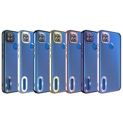 Xiaomi Redmi 9C Kılıf Kamera Korumalı Logo Gösteren Zore Omega Kapak