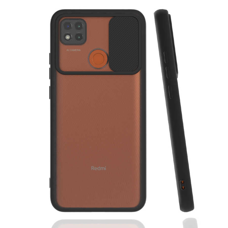 Xiaomi Redmi 9C Kılıf Zore Lensi Kapak