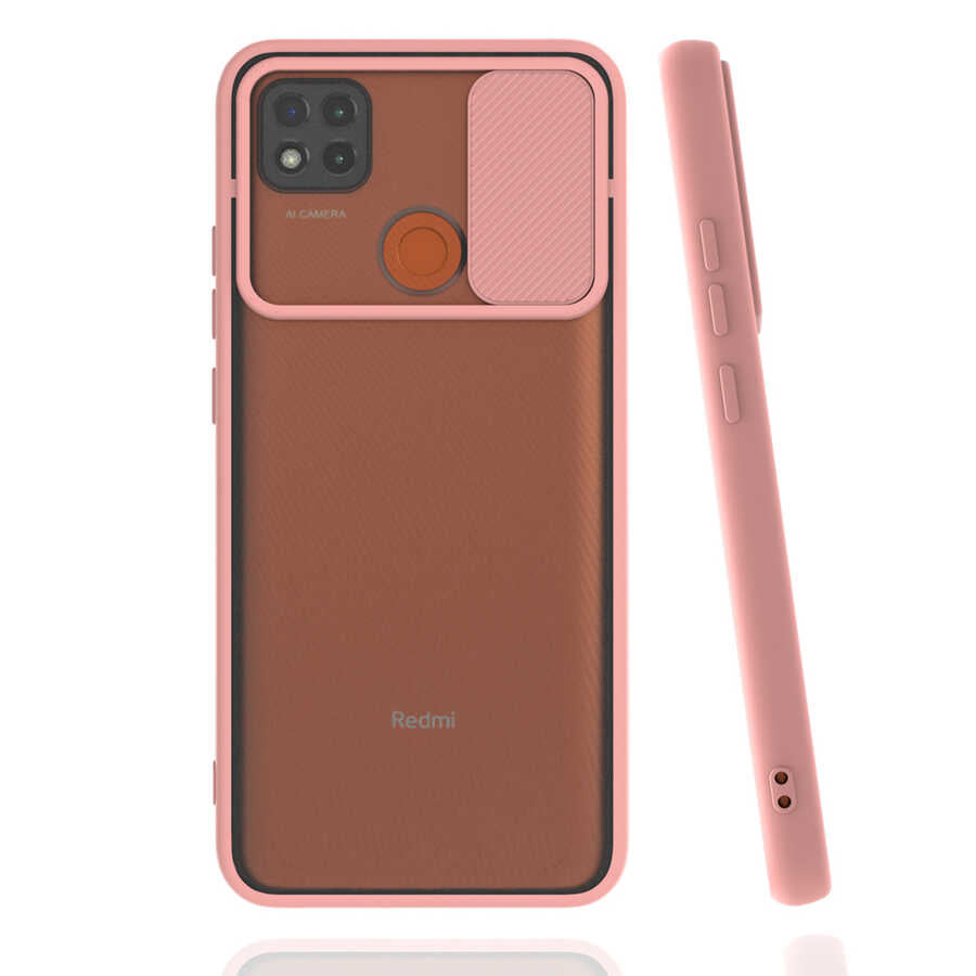 Xiaomi Redmi 9C Kılıf Zore Lensi Kapak