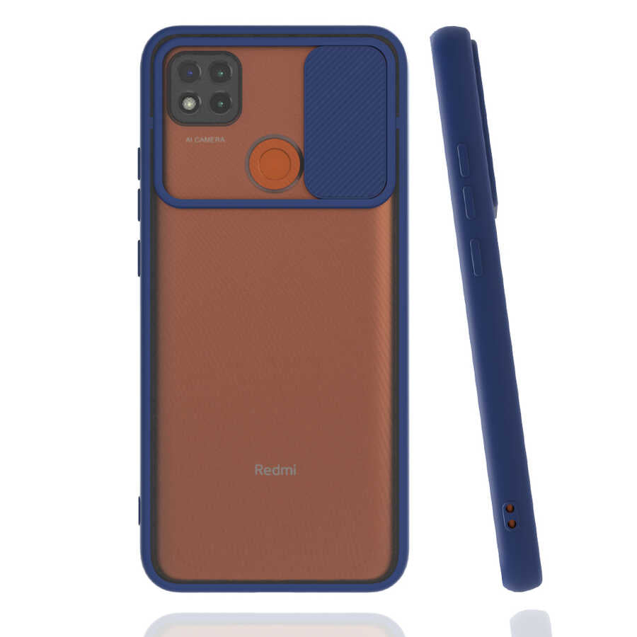 Xiaomi Redmi 9C Kılıf Zore Lensi Kapak