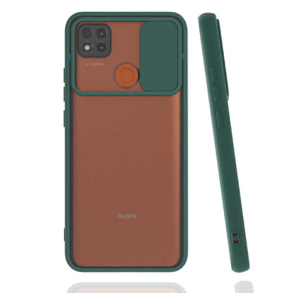 Xiaomi Redmi 9C Kılıf Zore Lensi Kapak