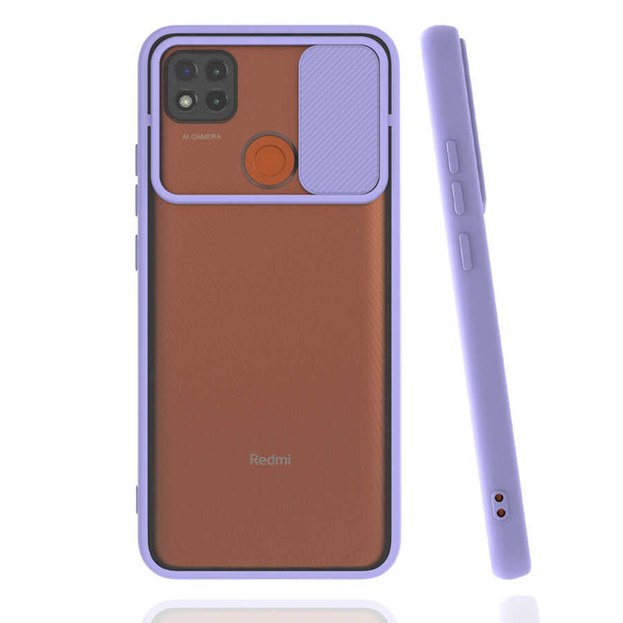 Xiaomi Redmi 9C Kılıf Zore Lensi Kapak