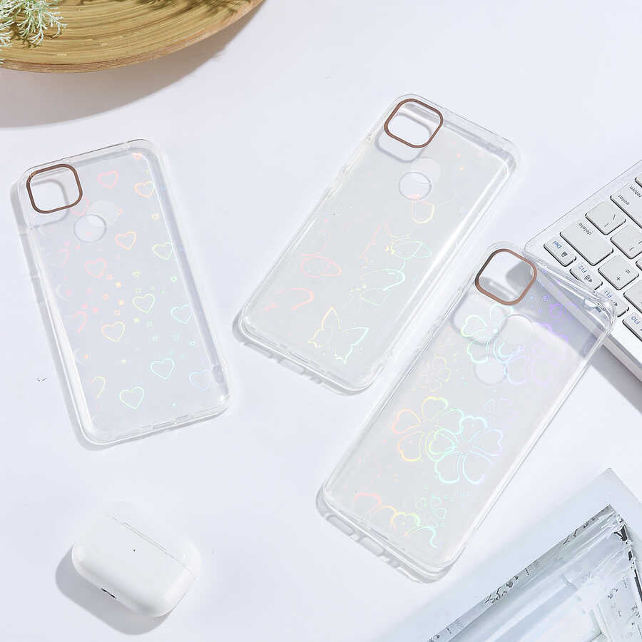 Xiaomi Redmi 9C Kılıf Zore Sidney Desenli Sert Kapak