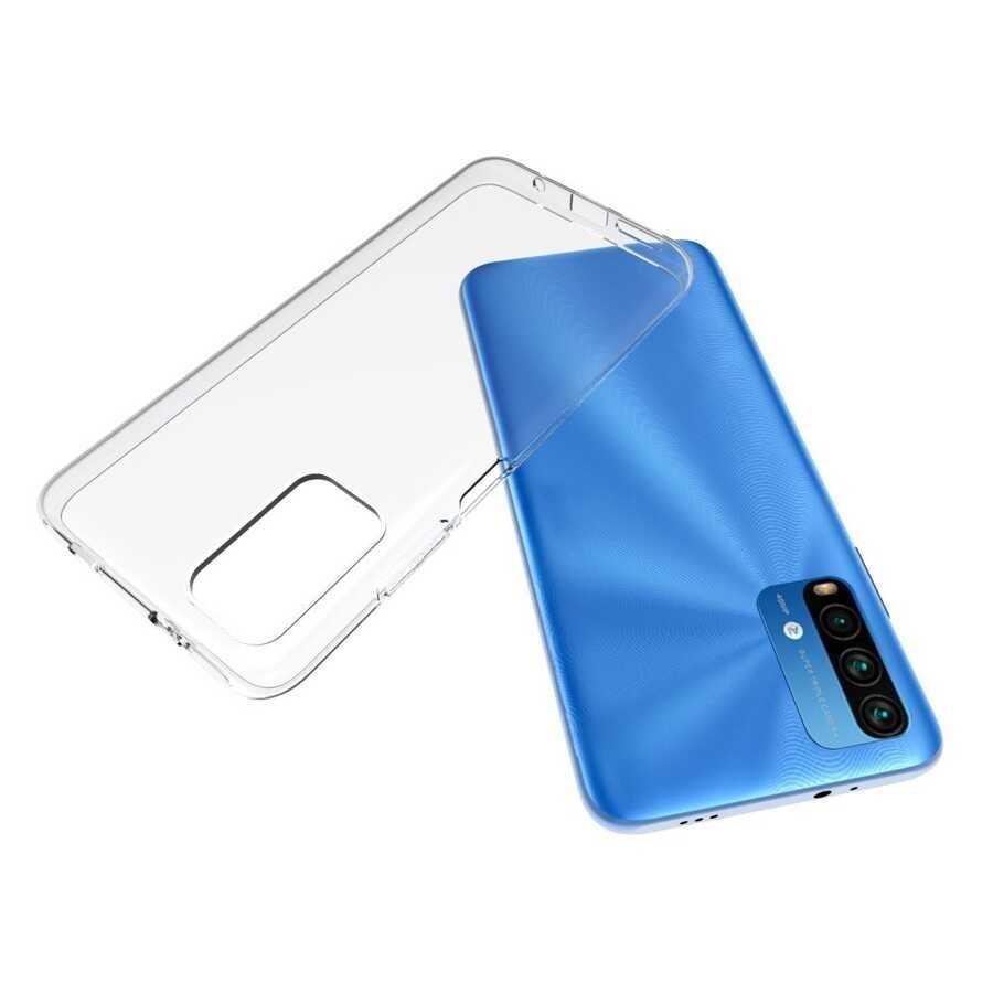 Xiaomi Redmi 9T Kılıf Zore Kamera Korumalı Süper Silikon Kapak