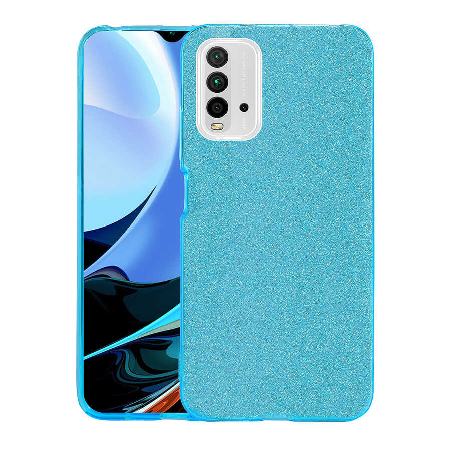 Xiaomi Redmi 9T Kılıf Zore Shining Silikon