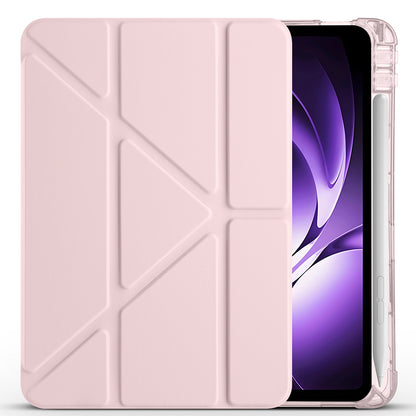 Xiaomi Redmi K Pad Kılıf Zore Tri Folding Kalem Bölmeli Standlı Kılıf