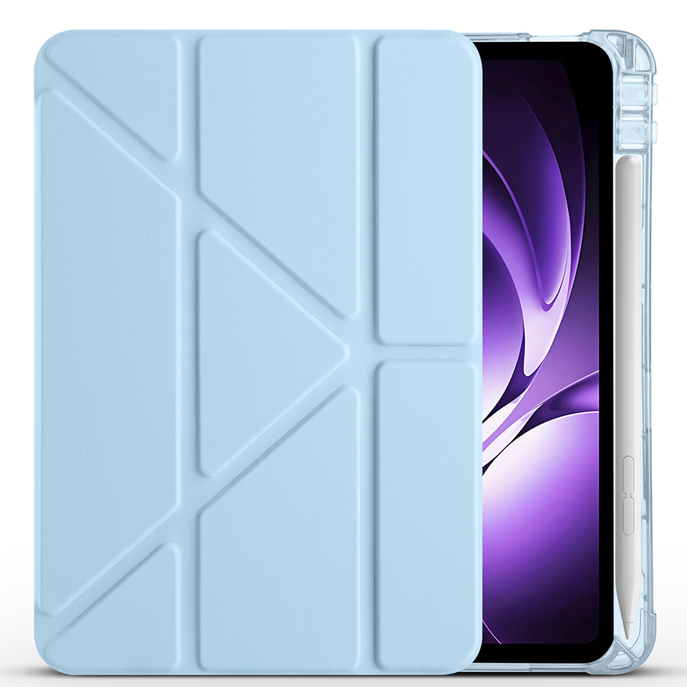 Xiaomi Redmi K Pad Kılıf Zore Tri Folding Kalem Bölmeli Standlı Kılıf