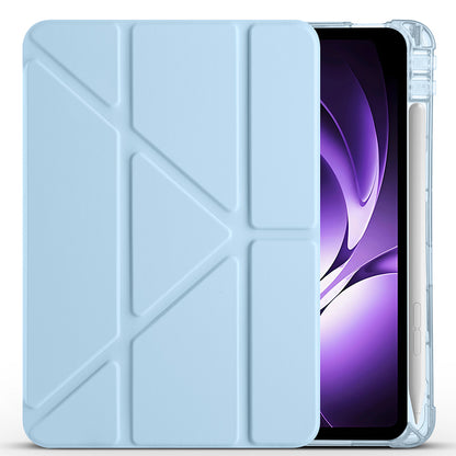 Xiaomi Redmi K Pad Kılıf Zore Tri Folding Kalem Bölmeli Standlı Kılıf