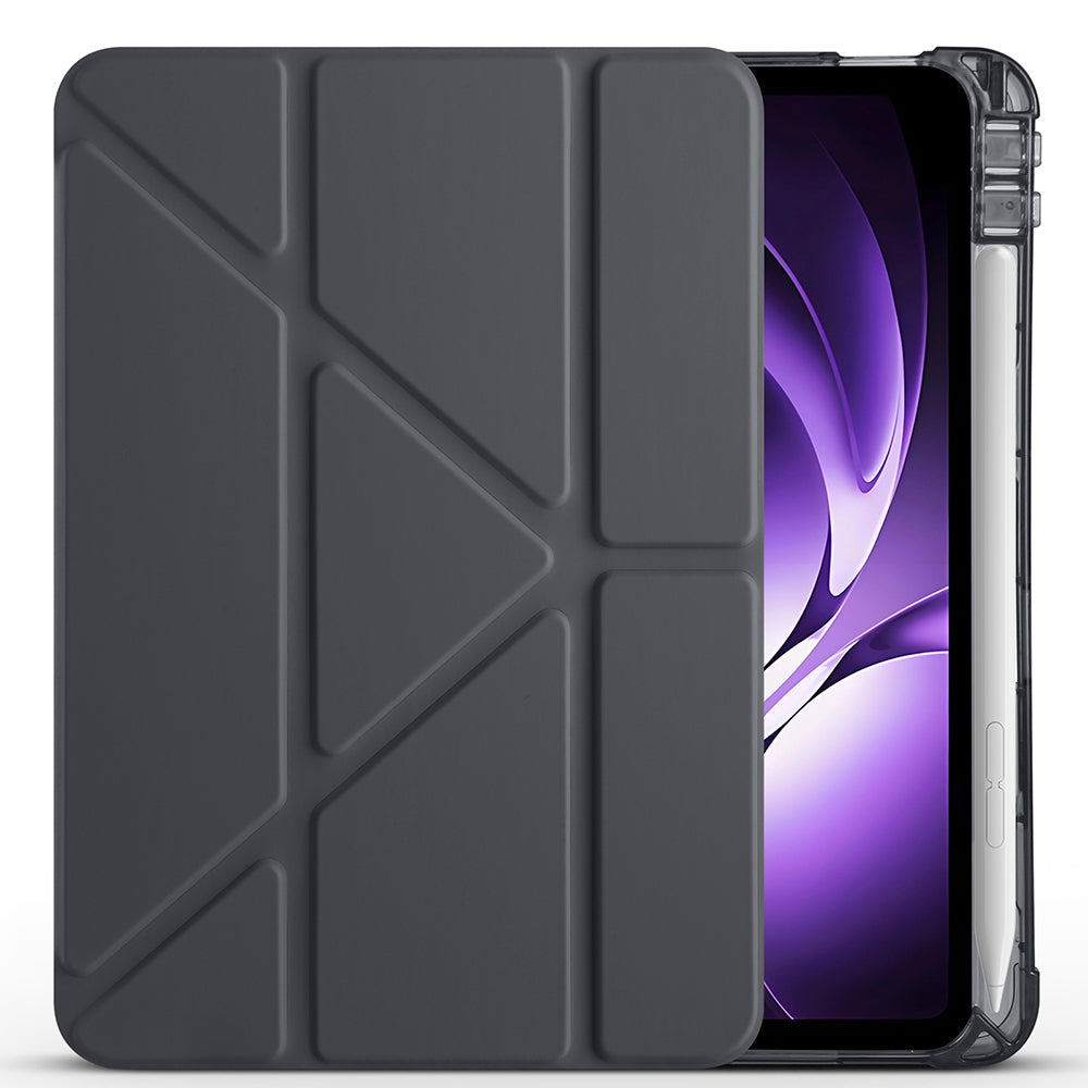 Xiaomi Redmi K Pad Kılıf Zore Tri Folding Kalem Bölmeli Standlı Kılıf