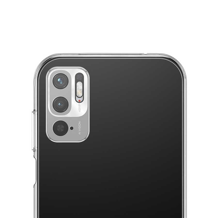 Xiaomi Redmi Note 10 5G Kılıf Zore Kamera Korumalı Süper Silikon Kapak