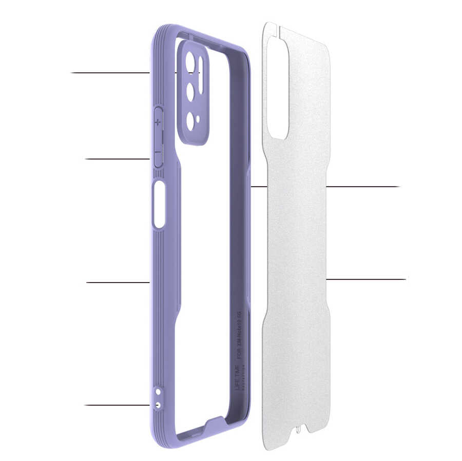 Xiaomi Redmi Note 10 5G Kılıf Zore Parfe Kapak