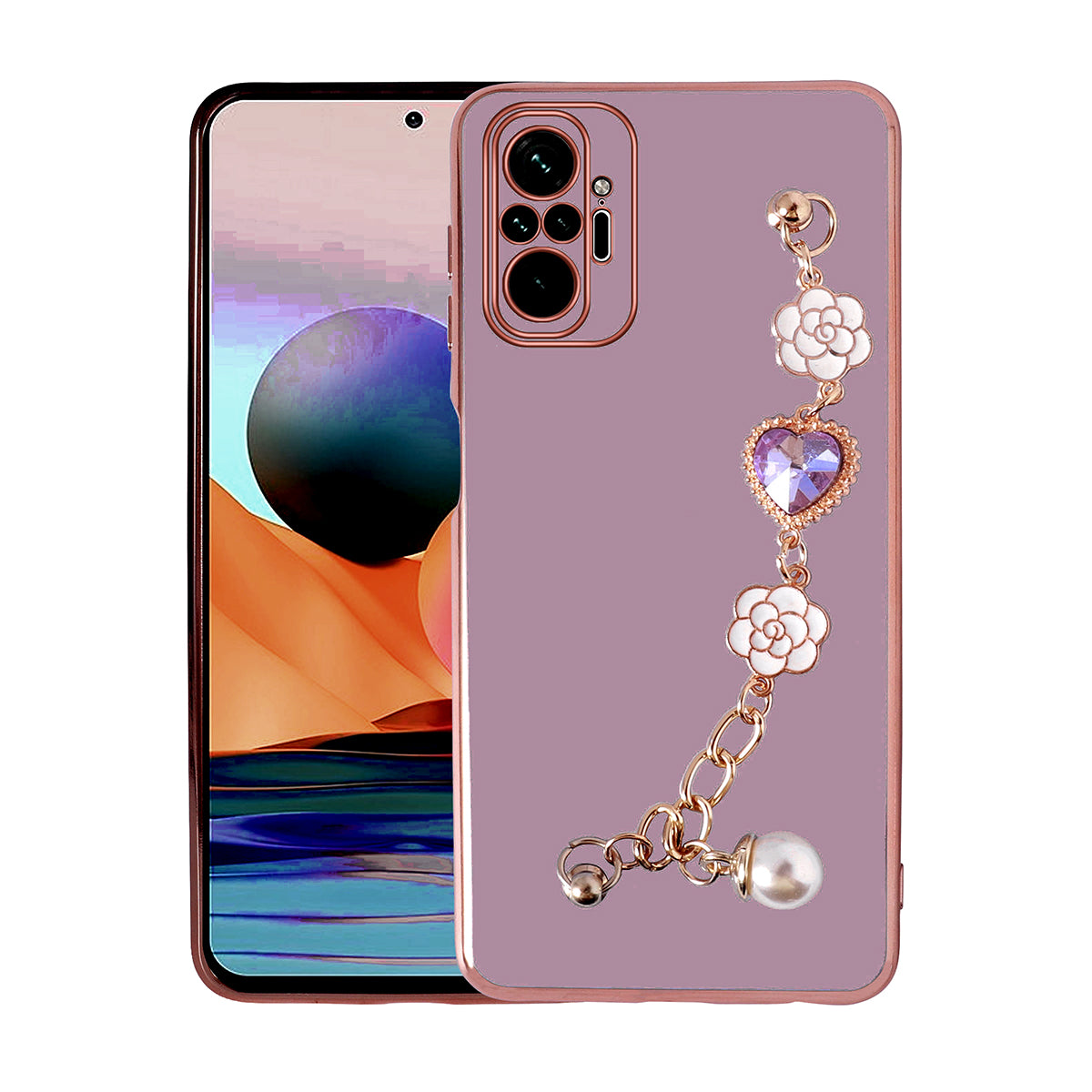 Xiaomi Redmi Note 10 Pro Kılıf El Tutamaçlı Kamera Korumalı Zore Taka Silikon Kapak