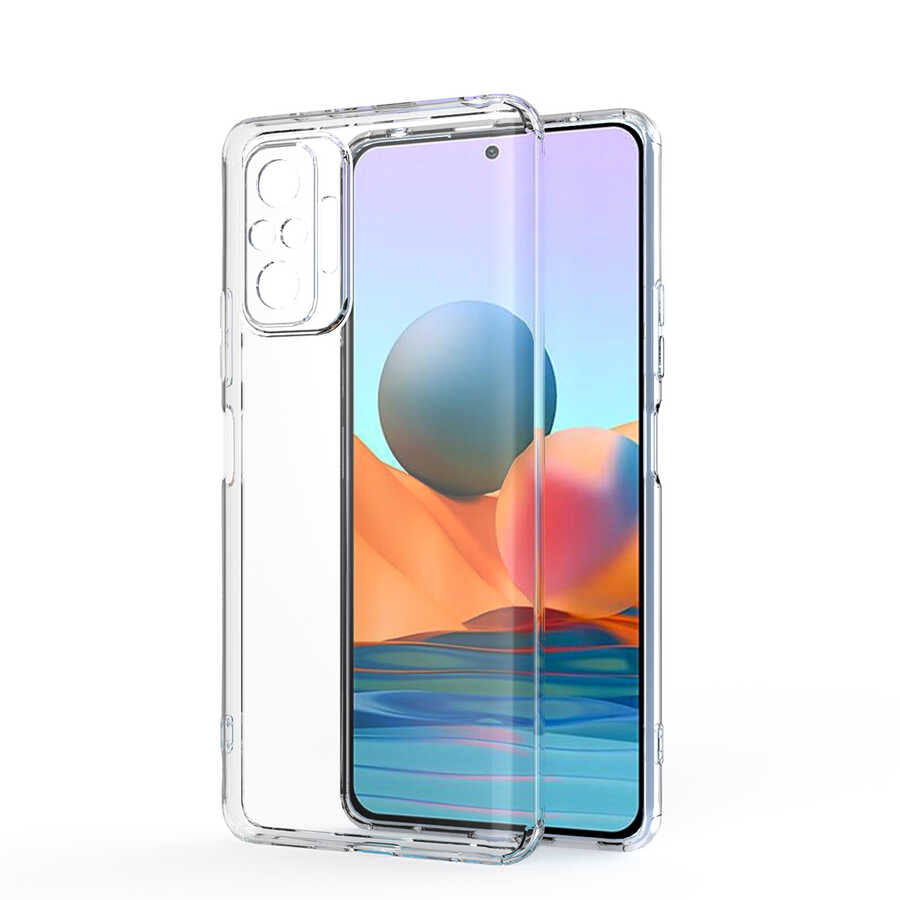 Xiaomi Redmi Note 10 Pro Kılıf Zore Kamera Korumalı Süper Silikon Kapak
