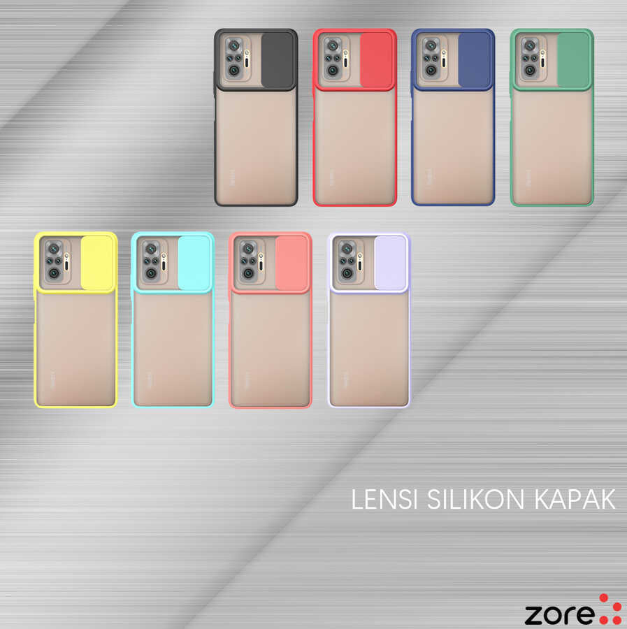 Xiaomi Redmi Note 10 Pro Kılıf Zore Lensi Kapak