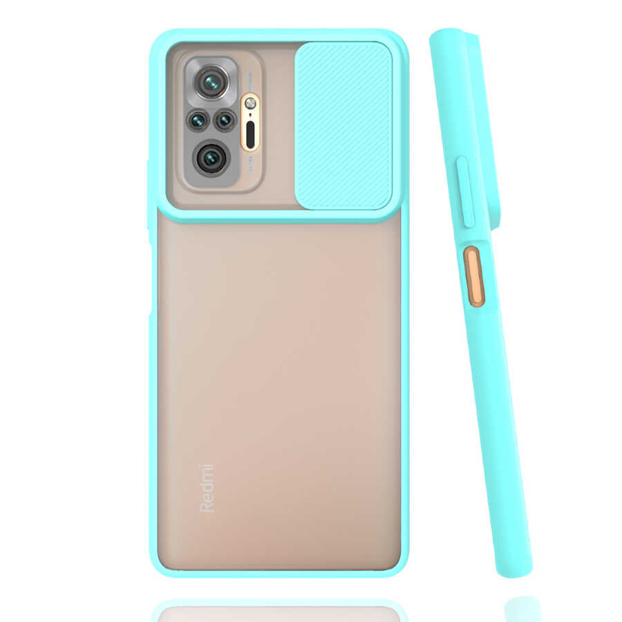 Xiaomi Redmi Note 10 Pro Kılıf Zore Lensi Kapak