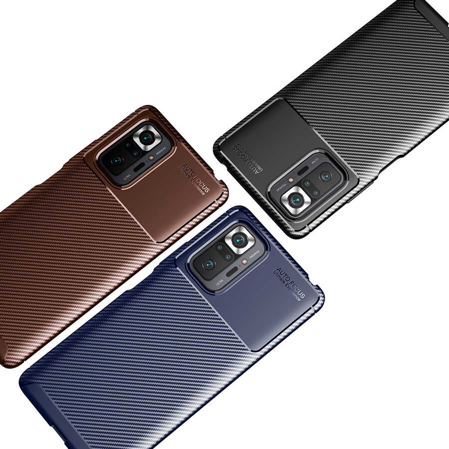 Xiaomi Redmi Note 10 Pro Kılıf Zore Negro Silikon Kapak