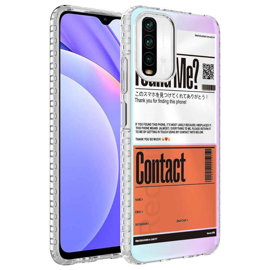 Xiaomi Redmi Note 10S Kılıf Airbag Kenarlı Renkli Desenli Silikon Zore Elegans Kapak