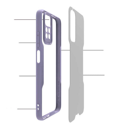 Xiaomi Redmi Note 11 Global Kılıf Zore Parfe Kapak