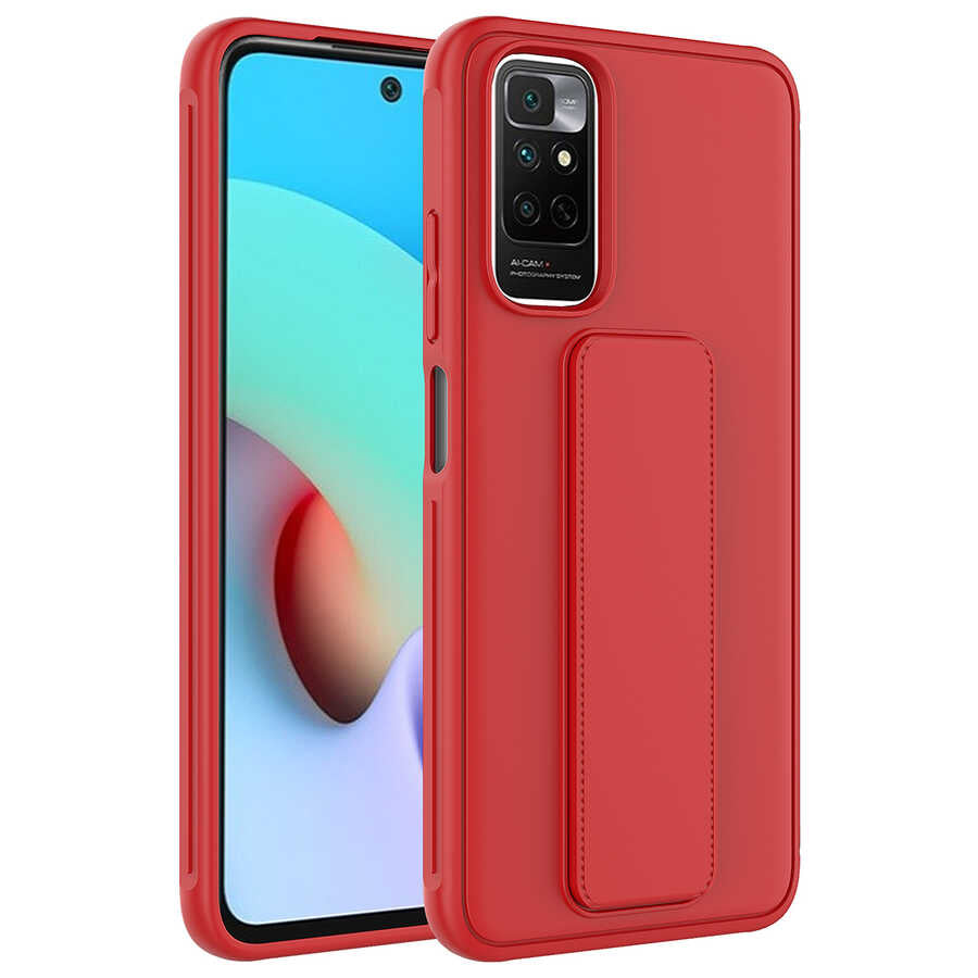 Xiaomi Redmi Note 11S Global Kılıf Zore Qstand Kapak