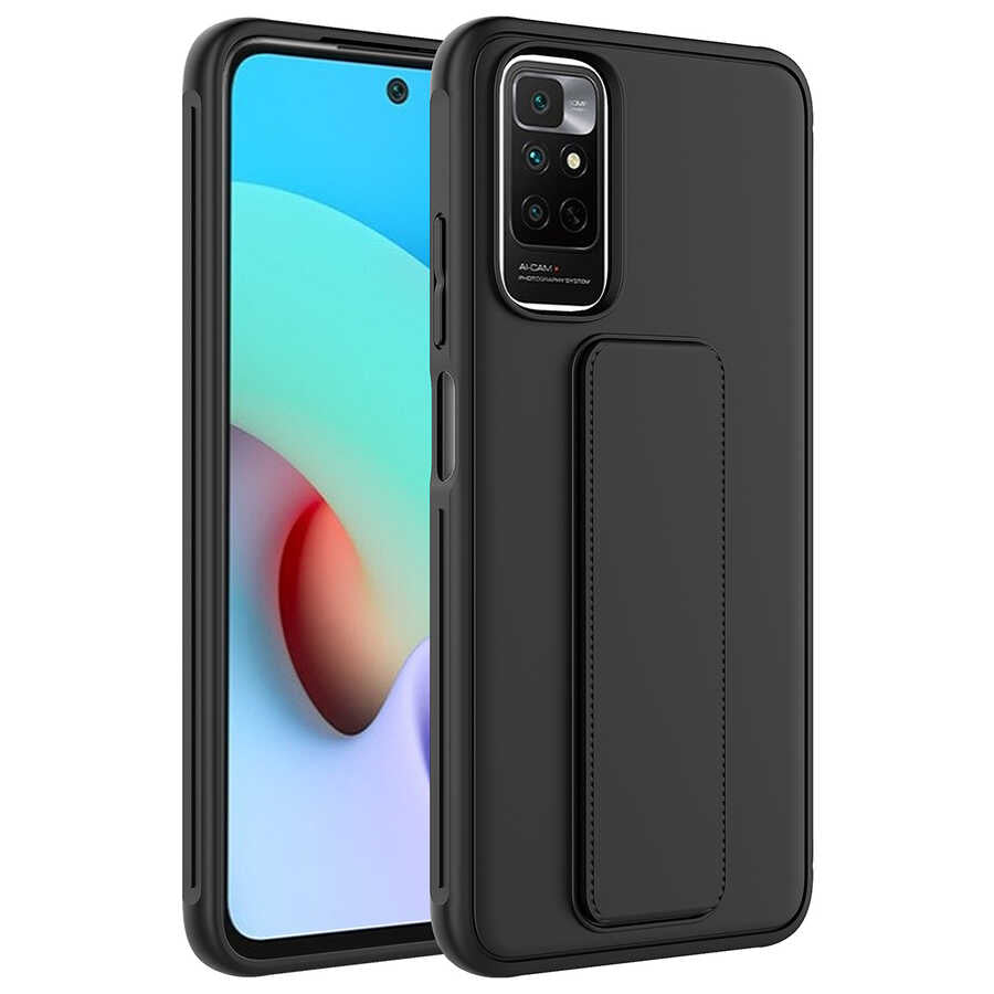 Xiaomi Redmi Note 11S Global Kılıf Zore Qstand Kapak